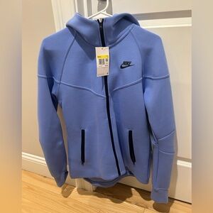 Nike Light Blue Full-Zip Hoodie